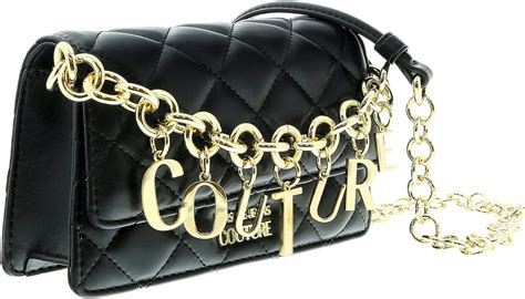 versace borsa nera modello chanel coll inverno 2016 2017|Altro.